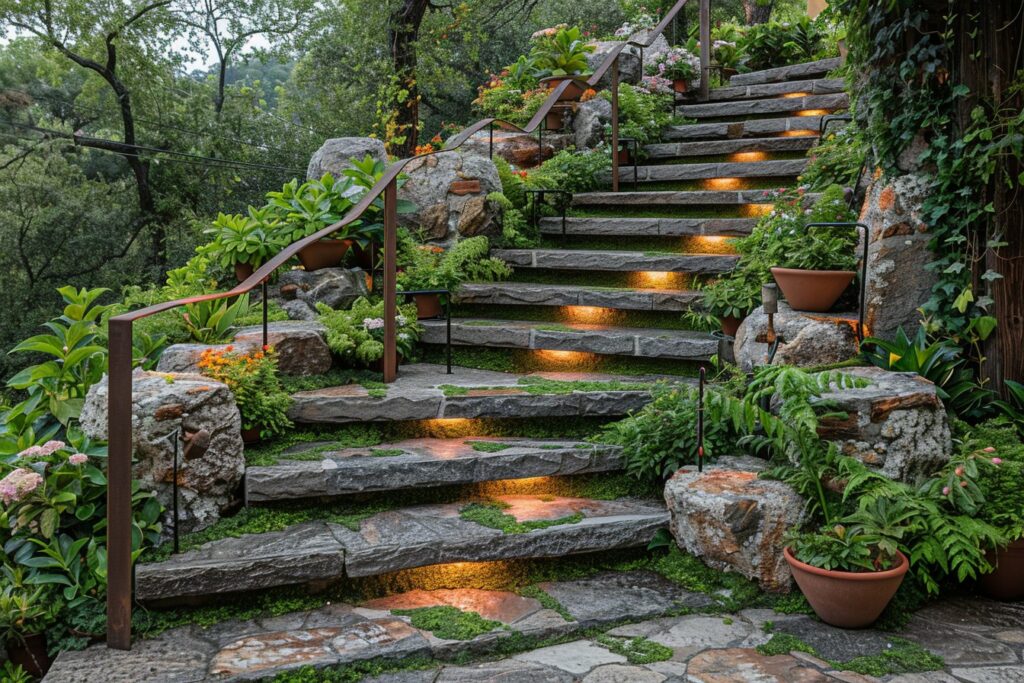 Les meilleures idées pour un escalier extérieur de maison Bonheur Maison