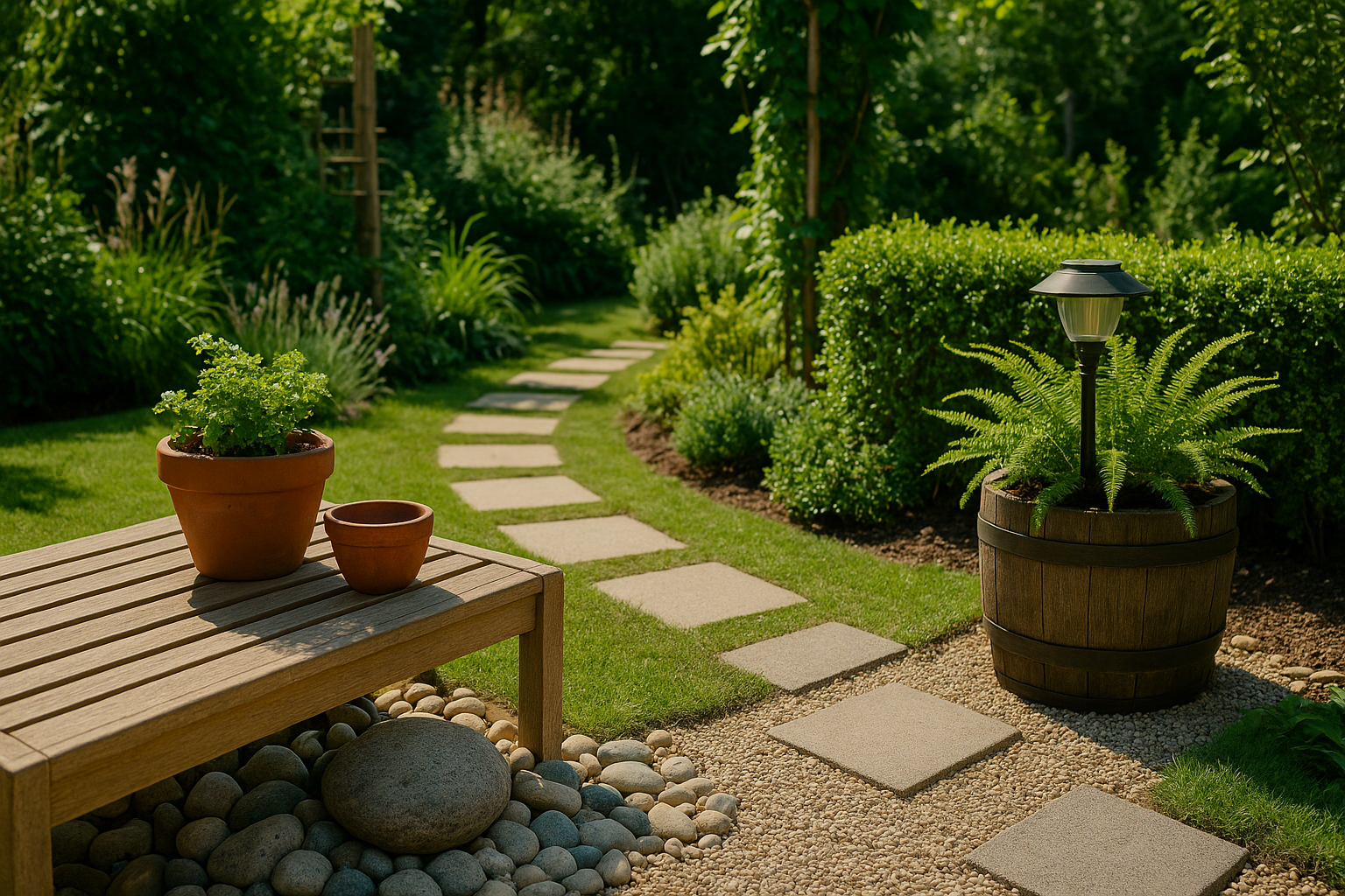 Décorer son jardin de manière durable et écologique