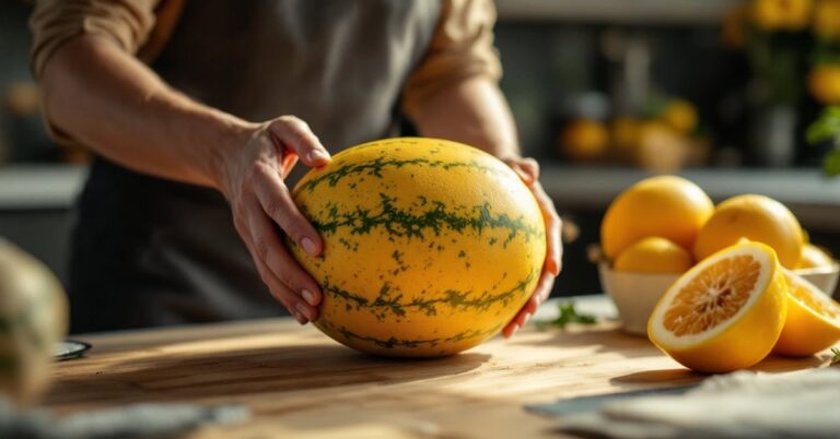 Comment bien choisir un melon mûr : signes visuels et tactiles pour un melon savoureux
