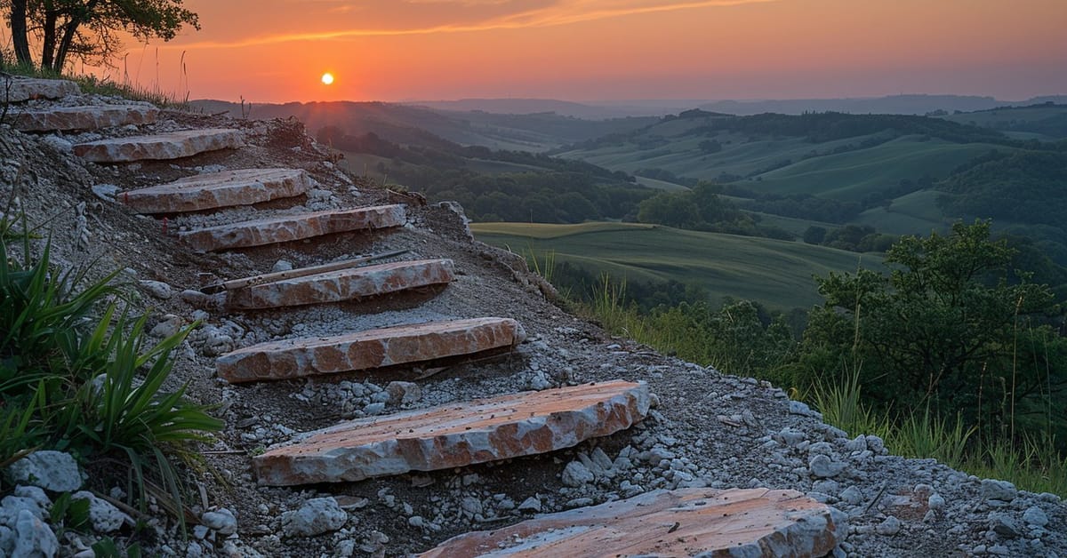 Construire un escalier sur un talus guide pratique featured