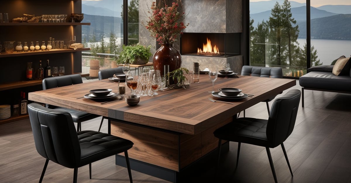 La table carree avec rallonge un allie pour votre espace de vie featured